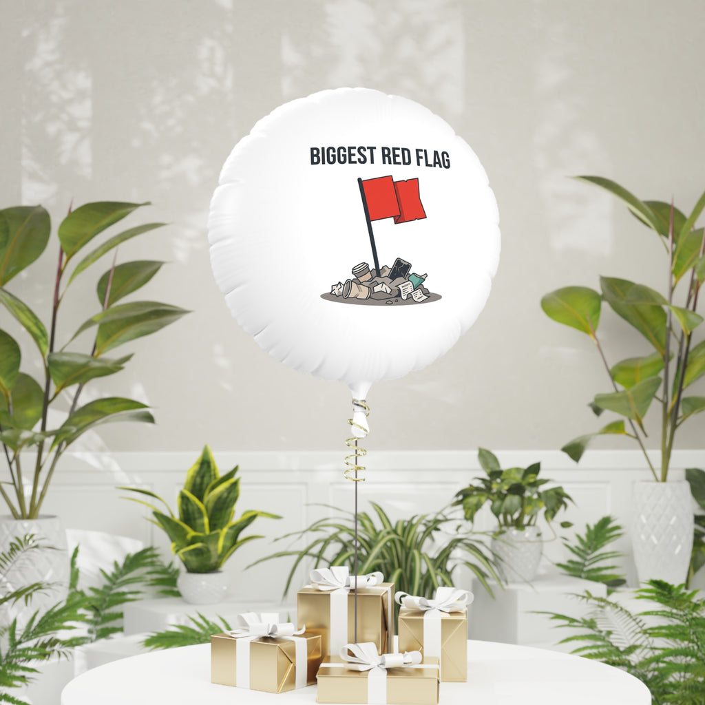 Biggest Red Flag Balloon