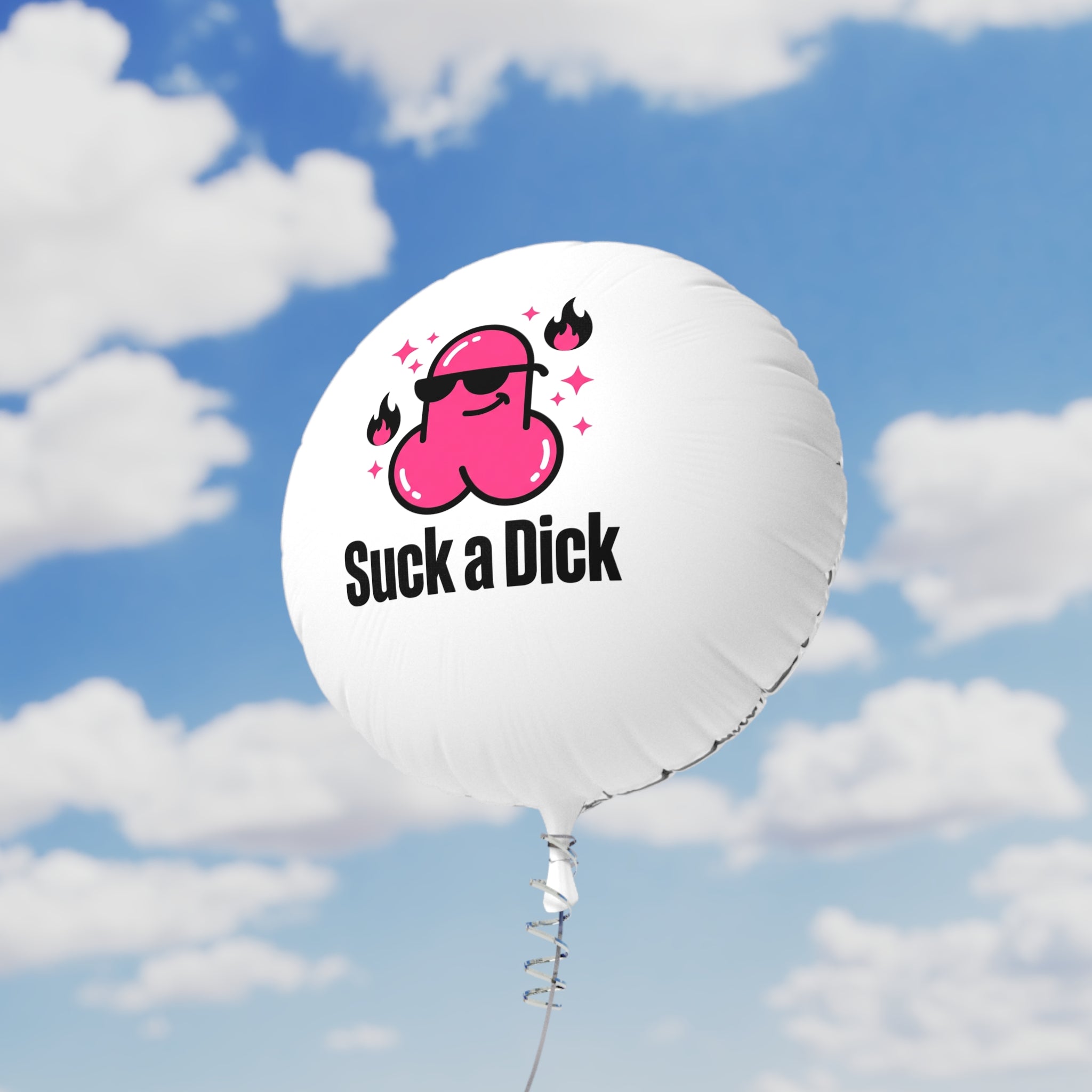 Suck a Dick Balloon – Funny Offensive Helium Balloon Gift