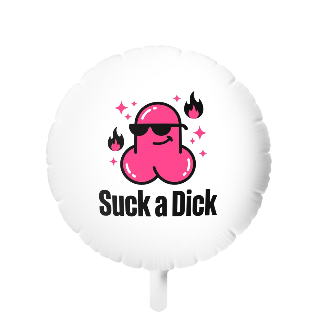 Suck a Dick Balloon – Funny Offensive Helium Balloon Gift