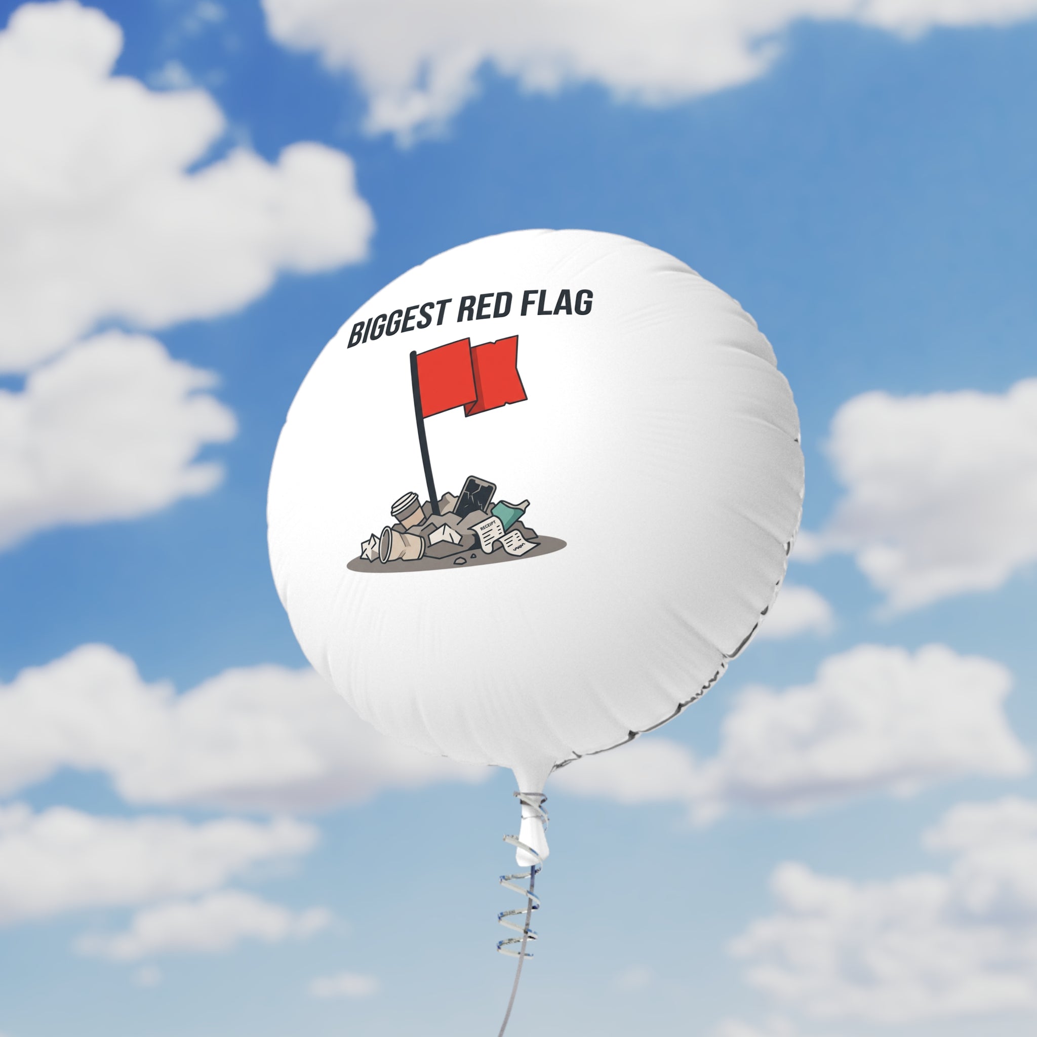 Biggest Red Flag Balloon