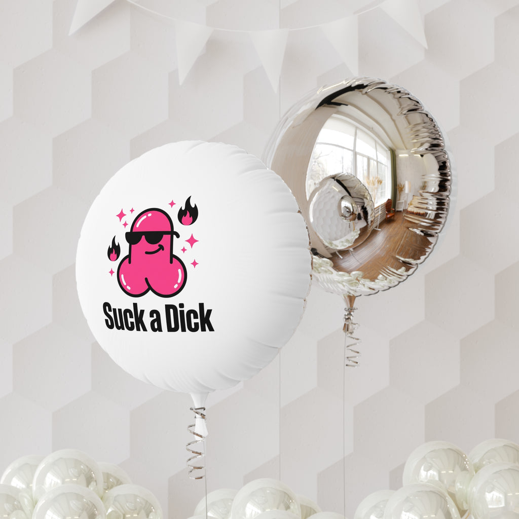 Suck a Dick Balloon – Funny Offensive Helium Balloon Gift